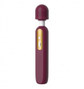 LILO - MIRO Big Head Heating AV Vibrator Wand (Chargeable - Roland Red)